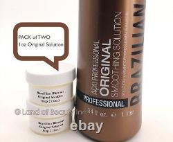 Brazilian Blowout Step 2 Original Solution 1oz (PACK OF 2)/ Same Day Shipping
