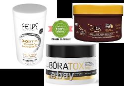 Brazilian Btox Hair Felps Professional Formaldehyde Free Smoothing Treatment