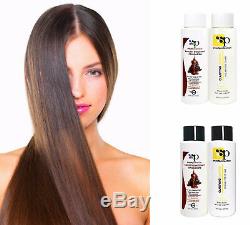 Brazilian Chocolate Keratin Hair Treatment Straightening Hair Complete Kit