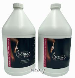 Brazilian Cirugia Capilar Treatment Kera Fruit Galon + Shampoo CIRUGIA 3.7 LTRS