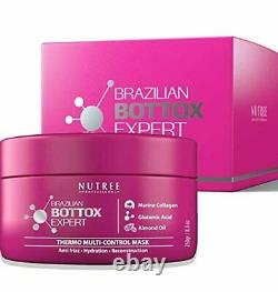 Brazilian Hair Bottox Expert Thermal Mask 8.8 oz Contains Marine Collagen and