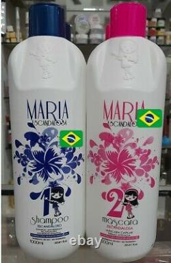 Brazilian Hair Keratin Treatment Complex Blowout 4x1L Maria Escandalosa Original