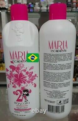 Brazilian Hair Keratin Treatment Complex Blowout 4x1L Maria Escandalosa Original