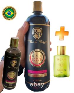 Brazilian Hair Treatment KIT BLACK LOVE STRAIGHT Capillary Robson Peluquero