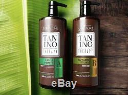 Brazilian Hair Treatment Kit 1L Salvatore Keratin Tanino Therapy 3 steps A+B+F