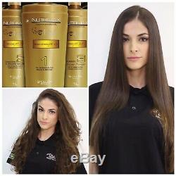 Brazilian Keratin Agi Max Nutrimax Blowout Hair Treatment Kit 3x1L Stra