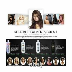 Brazilian Keratin Blowout Straightening Smooth Hair Treatment 4 Bottles 1000 ML