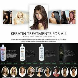 Brazilian Keratin Blowout Straightening Smoothing Hair Treatment 4 Bottles300ml
