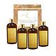 Brazilian Keratin Cure Gold Honey Bio Protein 0% Hair Treatment 5piece Kit 4 Oz
