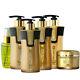 Brazilian Keratin Cure Gold And Honey Bio 0% Complex Hair Treatment 10oz 6pc Kit