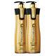 Brazilian Keratin Cure Gold And Honey Bio 0% Hair Treatment 2 Piece Kit 32 Oz