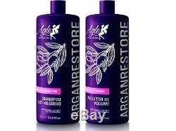 Brazilian Keratin Hair Smoothing Argan Restore Agle Treatment kit 1000ml