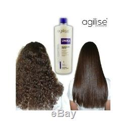 Brazilian Keratin Hair Straightener Formaldehyde Free Treatment Unika Agilise