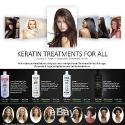Brazilian Keratin Hair Treatment 300ml Professional Complex Blowout with Argan