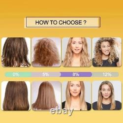 Brazilian Keratin Hair Treatment Purifying Shampoo Leave-In Hair Mask Set Salon