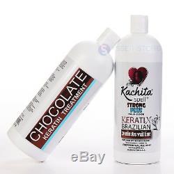 Brazilian Keratin Hair Treatment Straightener Repair Chocolate 32 fl. Oz. Each
