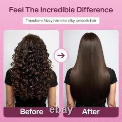 Brazilian Keratin Hair Treatment Straightening Smooths, Softens, Moisturizers