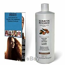 Brazilian Keratin Hair Treatment with Argan Oil Repairs & Conditions Hair 1000mL