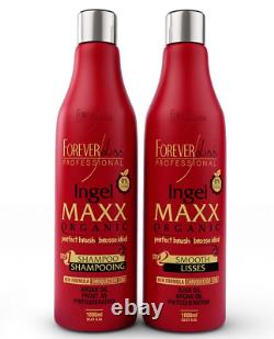 Brazilian Keratin Ingel Maxx Progressive Brush Kit 2x1L Forever Liss