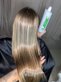 Brazilian Keratin Straightening Treatment & Apple Vinegar Hair Spray & Hair Mask