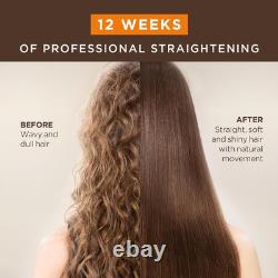 Brazilian Keratin Straightening Treatment at Home with Hyaluronic Acid And