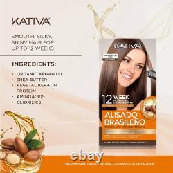 Brazilian Keratin Straightening Treatment at Home with Hyaluronic Acid And