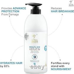 Brazilian Keratin Sulfate-Free Shampoo 1000ml and Conditioner 1000ml