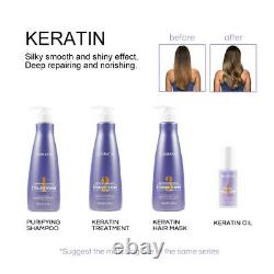 Brazilian Keratin Treatment 4 Step Shampoo, Keratin, Hair Mask, Keratin Oil