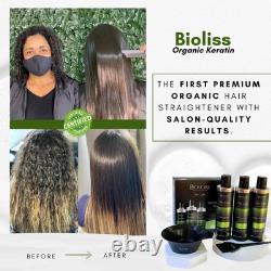 Brazilian Keratin Treatment Blowout Complex BIOLISS 10.6 oz 300 ml Orga