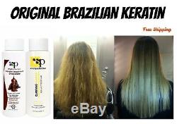 Brazilian Professional Keratin Straightener Treatment Kit for Fizzy Damage Hair