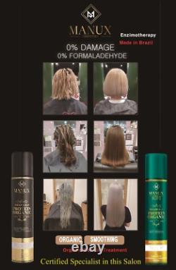 Brazilian Protein Organic Smoothing Treatment Manux original in Purple Agent