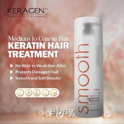 Brazilian Smoothing Keratin Hair Treatment Sulfate-Free Blowout System for