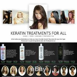 Brazilian complex hair Keratin Treatment set 300 ml with Moroccan Argan oil