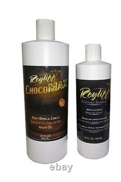 Brazilian hair keratin treatment chocomax 1 bottles 32 +32 oz purifying shampoo