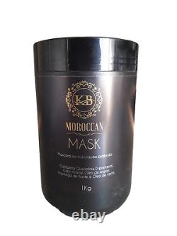 Brazilian keratin Mutari Progress 1L 33.8 fl oz & KB Moroccan Hair Deep Mask 1kg