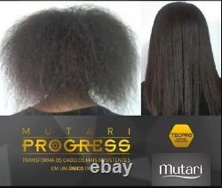 Brazilian keratin Mutari Progress Smoothing 8.12floz & Caribbean Everyday Shampo