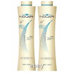 Brazilian keratin Nouar Progressiva Maxx Platinum Kit 2 x 34oz Authentic