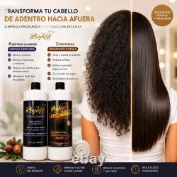 Brazilian keratin treatment chocomax 1 bottles 32 +32 oz purifying shampoo Brazilian keratin treatment chocomax 1 bottles 32 +32 oz purifying shampoo