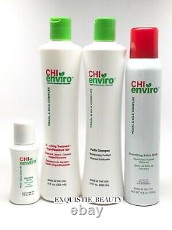 CHI enviro Smoothing treatment kit virgin hair similar like Brazilian blowout