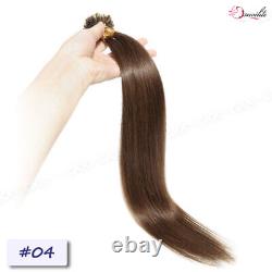 CLEARANCE Fusion Pre Bonded Keratin Nail U Tip Remy Human Hair Extensions Thick