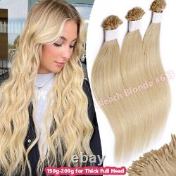 CLEARANCE Pre-Bonded Keratin Nail U Tip 100% Remy Human Hair Extensions 50S-300S