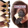 Clearance Stick I-tip Glue Pre-bonded Keratin 100% Remy Human Hair Extensions 1g