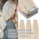 Clearance Tape In Remy Human Hair Extensions Skin Weft Full Head Beige Blonde 8a