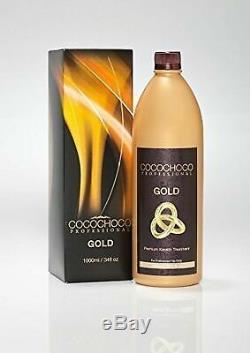 COCOCHOCO Gold Brazilian Blow Dry Hair Straightening Keratin Treatment 1000ml