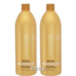 COCOCHOCO Keratin Gold Hair Treatment 2000ml 50ml clarifying shampoo free