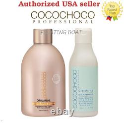 COCOCHOCO Keratin Treatment Original 250ml & Clarifying Shampoo 150ml