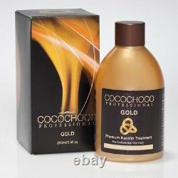 COCOCHOCO ORIGINAL + GOLD Brazilian Keratin Hair Straightening Treatment 250ml