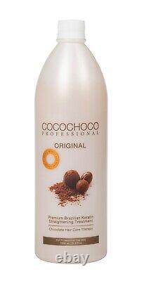 COCOCHOCO Original Keratin hair Treatment for dark hair + pre treatment Shampoo