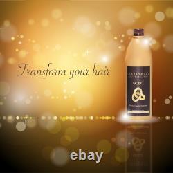 COCOCHOCO Pro GOLD Brazilian Keratin Hair Treatment 250ml + REPAIR Mask 250ml