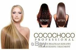 COCOCHOCO Pro PURE Brazilian Keratin Hair Salon Treatment 2000ml 2L FREE POST